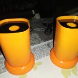 Duo of bedside lamps