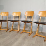 Set of 4 casala chairs 60 adult