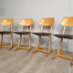 Set of 4 casala chairs 60 adult