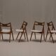 Hans J Wegner 'Sawbuck' CH29 Dining Chairs