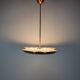 Bauhaus Copper Chandelier UFO by Josef Hurka, Czechoslovakia, 1930s