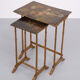 France art nouveau side tables japonisme style