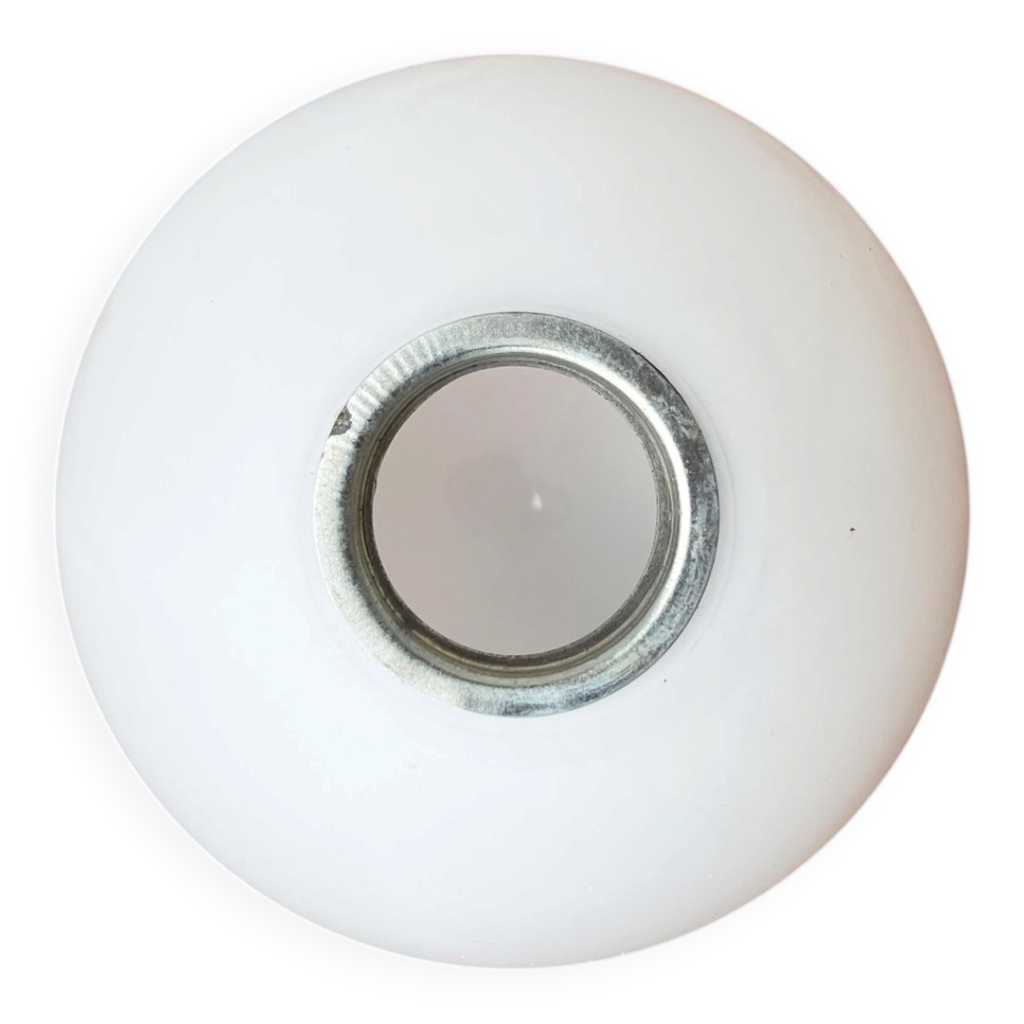 Mid-century modern Swiss glass replacement part for E.R. Nele Temde lamps, 1960s.