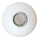 Mid-century modern Swiss glass replacement part for E.R. Nele Temde lamps, 1960s.