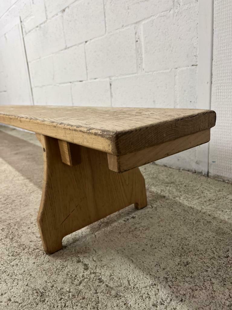 vintage XL low sofa / gym / school bench