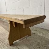 vintage XL low sofa / gym / school bench