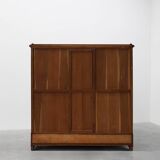 Armoire de style Art Nouveau avec plaquette signée par Geo Vervanck, Belgique