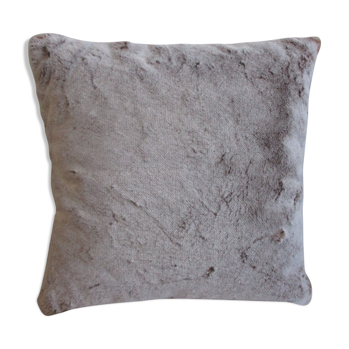 Coussin fausse fourrure
