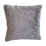 Coussin fausse fourrure