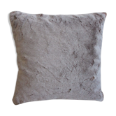 Coussin fausse fourrure