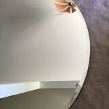 Round beveled mirror diameter 72cm