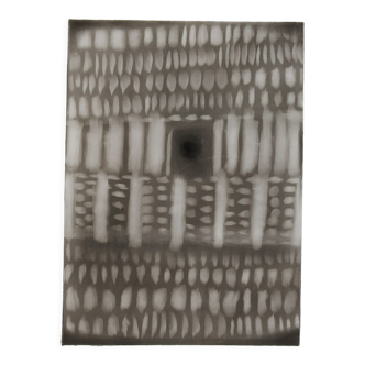 Abstract drawing 6 black and white