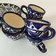 Tray and 6 vintage mini cups – St Jean de Bretagne – Model 1003