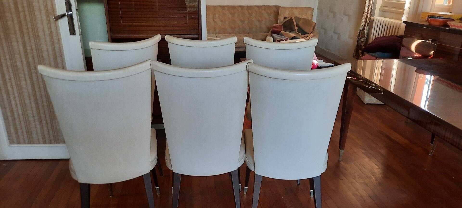 6 chairs from the 1950s