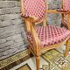 Paire de fauteuil Médaillon style Louis XV