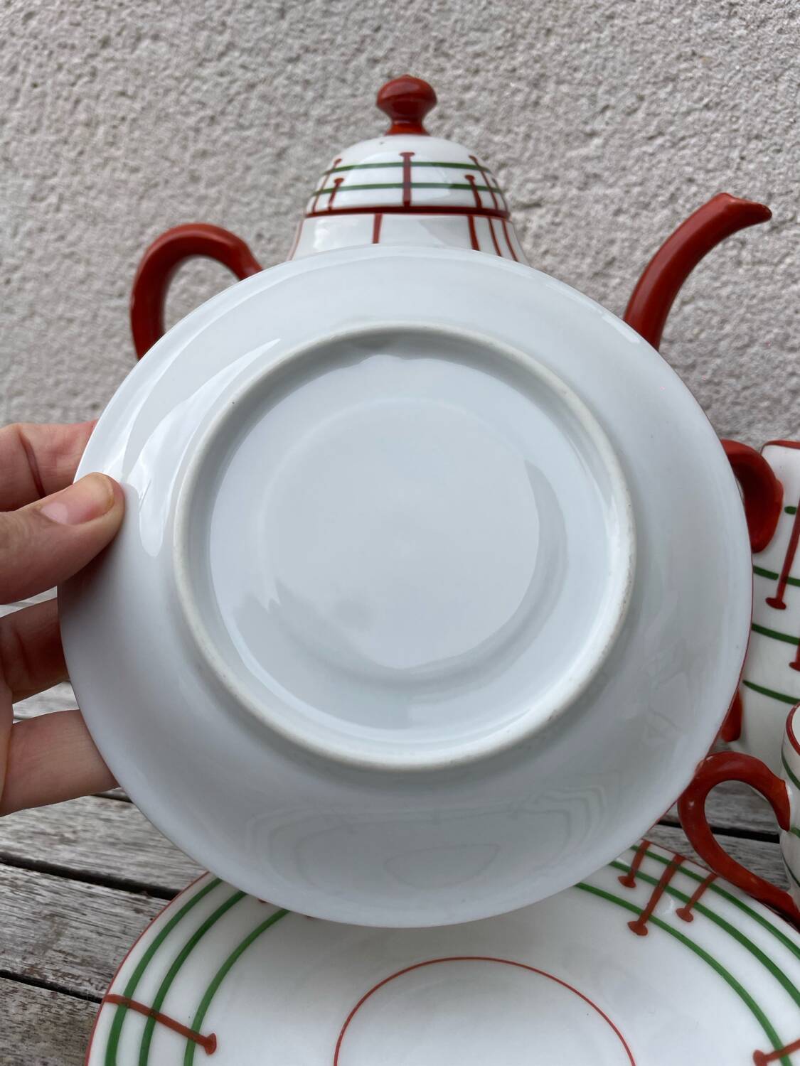 Limoges porcelain tea set