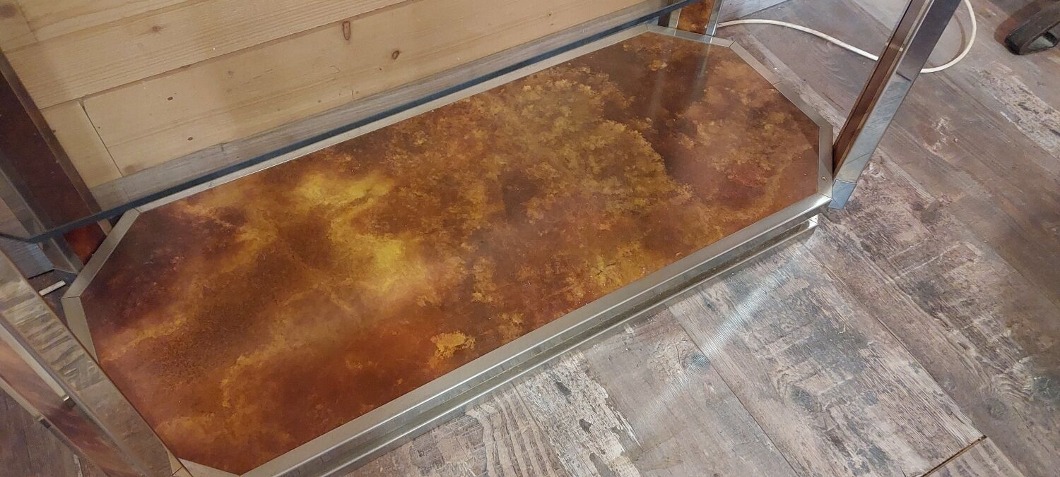 Stainless steel shelf