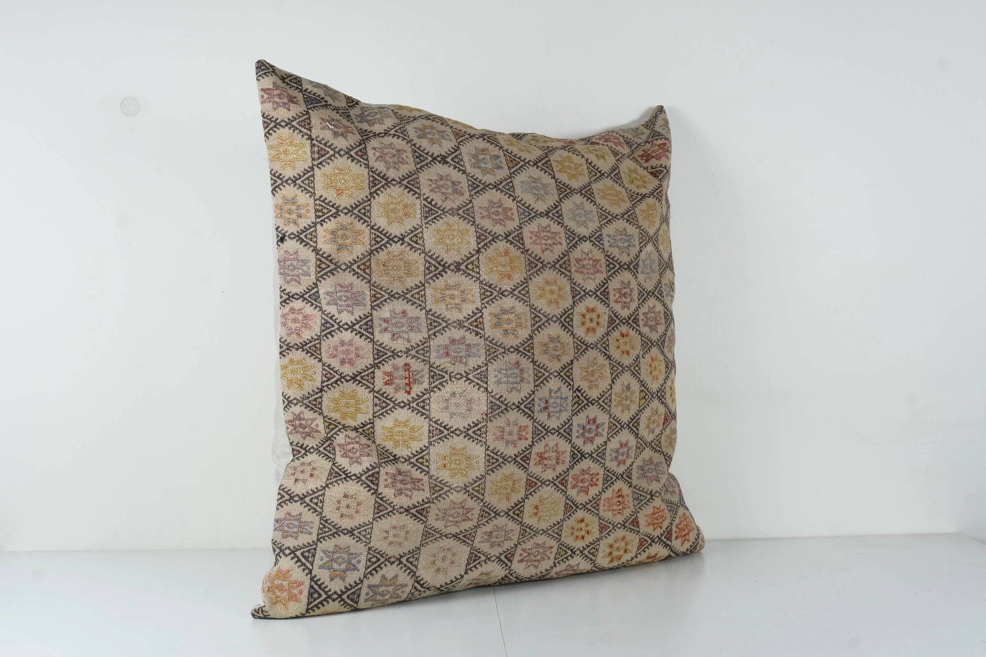 Vintage kilim cushion cover 84x84 cm