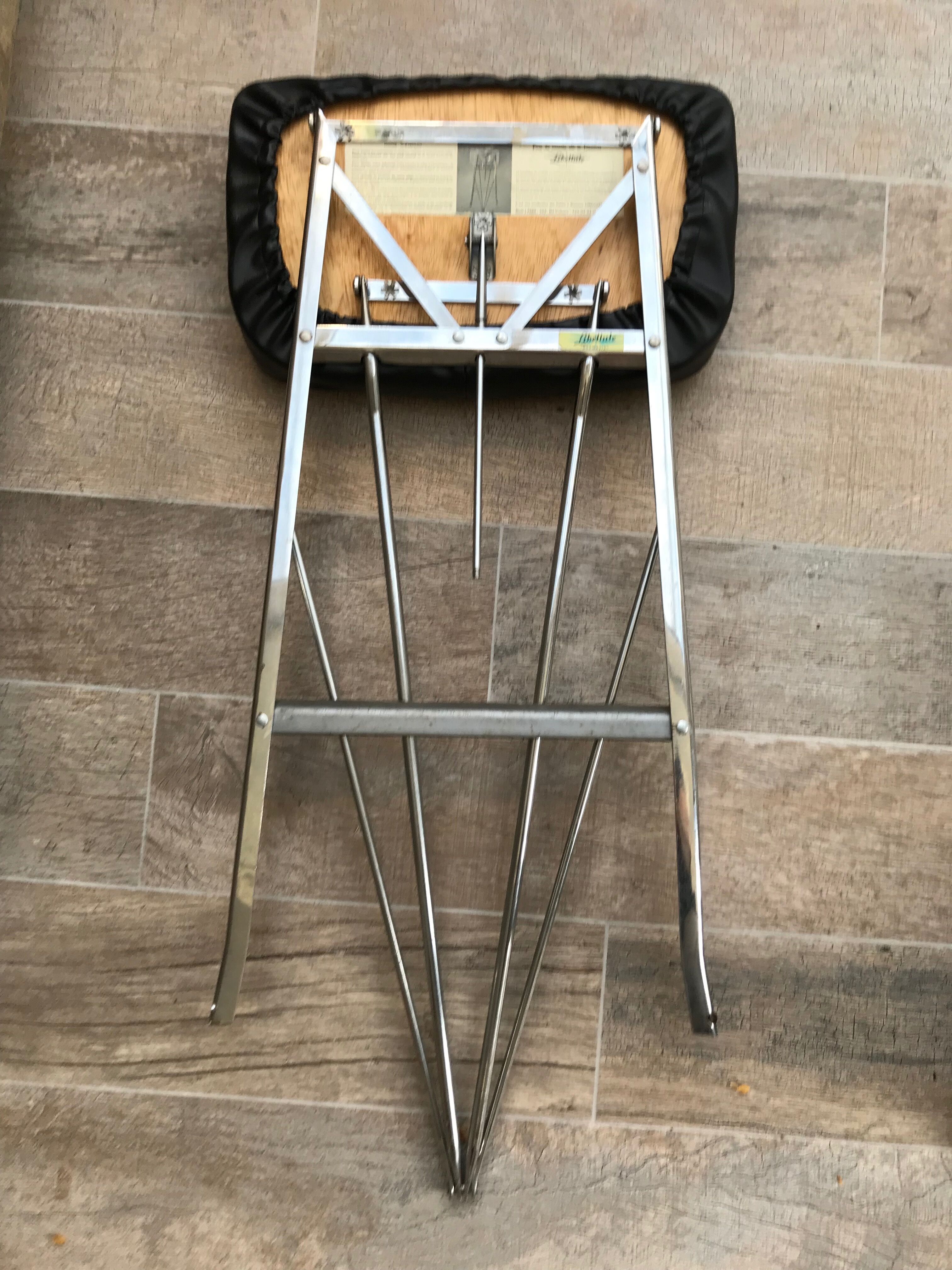 Vintage folded stool brand libellule