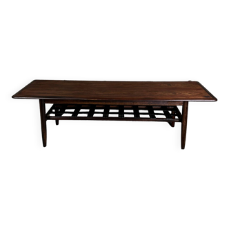Scandinavian coffee table 1960 in rosewood