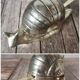 Metal snail butter dish