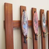Teak hanger, Danish design, 1970s, production: Denmark
