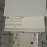 Telephone furniture with its built-in stool and tablet for such