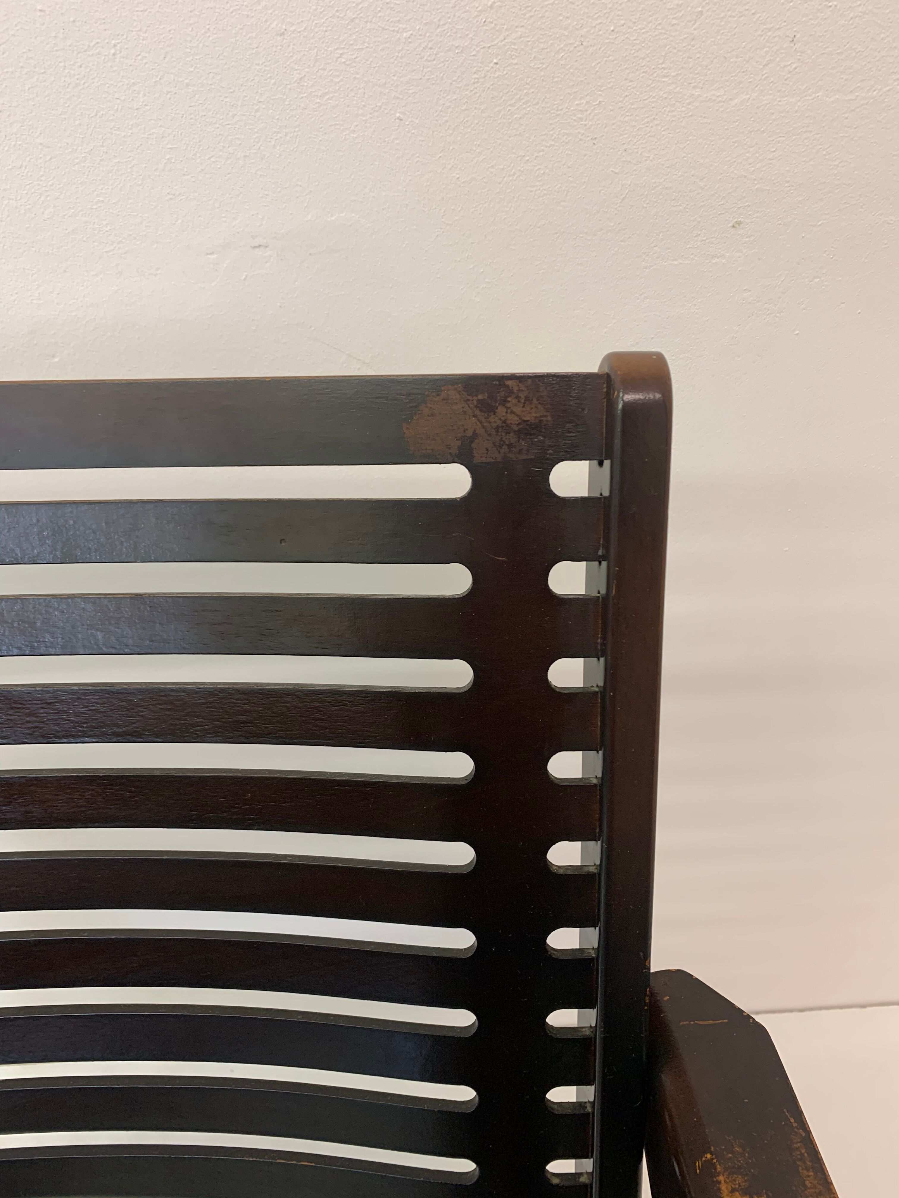 Fauteuil pliant Niko Kralj Rex, milieu du siècle, années 1950
