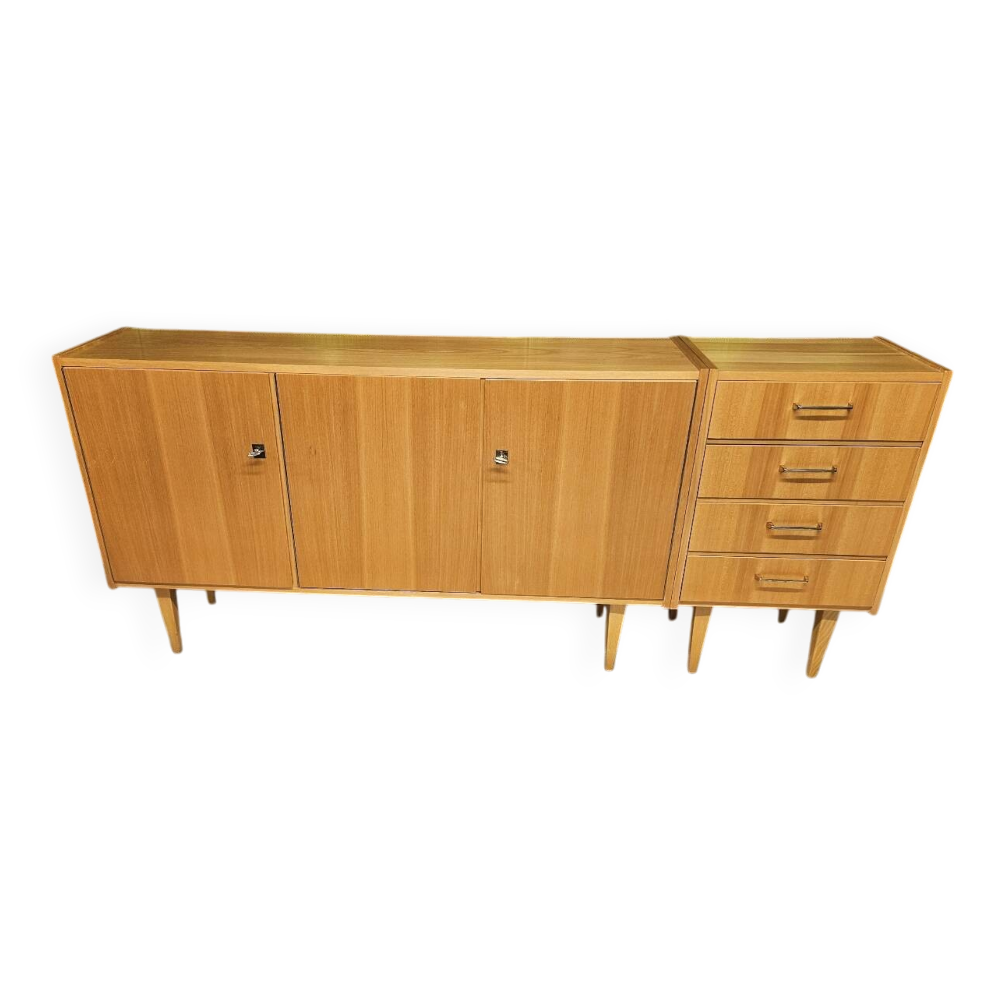 Vintage modular sideboard from the 1970s