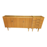 Vintage modular sideboard from the 1970s