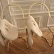 Pair of Gastone Rinaldi chairs, 1970s.
