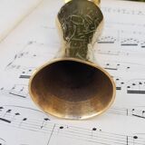 Small brass vase