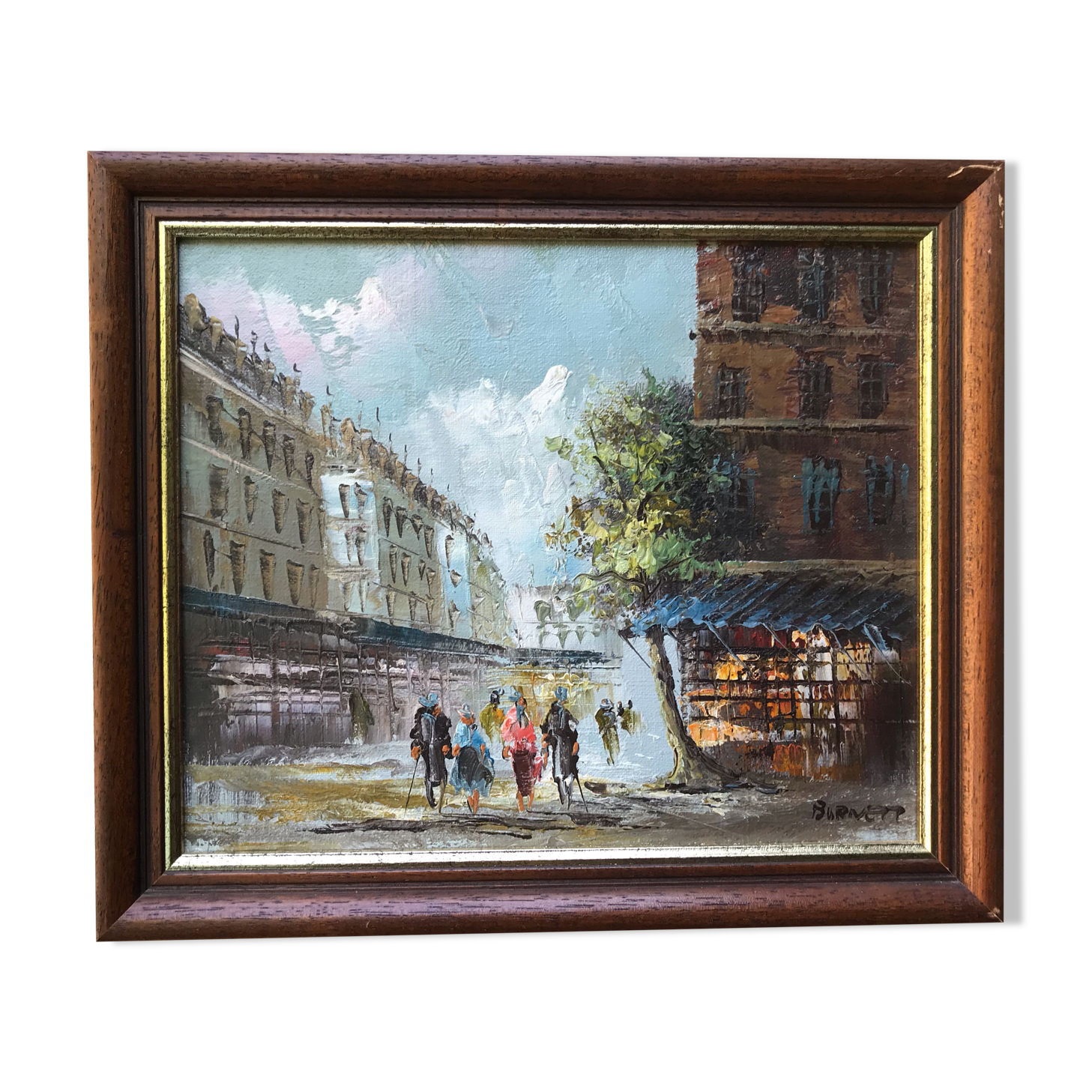 Parisian animated scene by Burnett