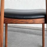 Dining chairs 'model 60' by Hennig Kjaernulf for Bruno Hansen, Denmark 1960