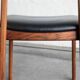 Dining chairs 'model 60' by Hennig Kjaernulf for Bruno Hansen, Denmark 1960