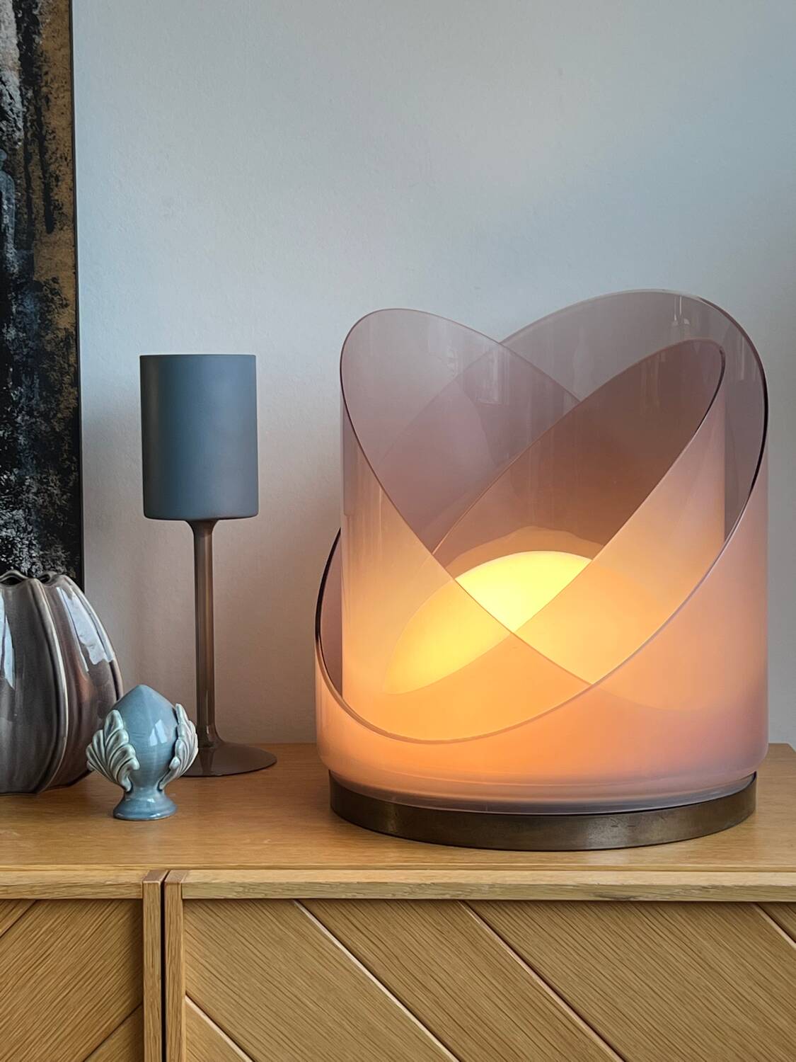 Carlo Nason LT 300 lamp for Mazzega