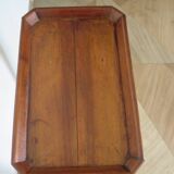 Side table – End table – Mahogany – Raised edge top – 1 drawer