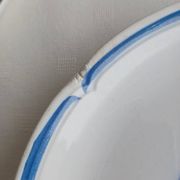 Set of 10 Moulin des Loups dinner plates, Alain