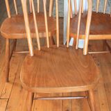 Chaises Thonet par Josef Frank estampillées