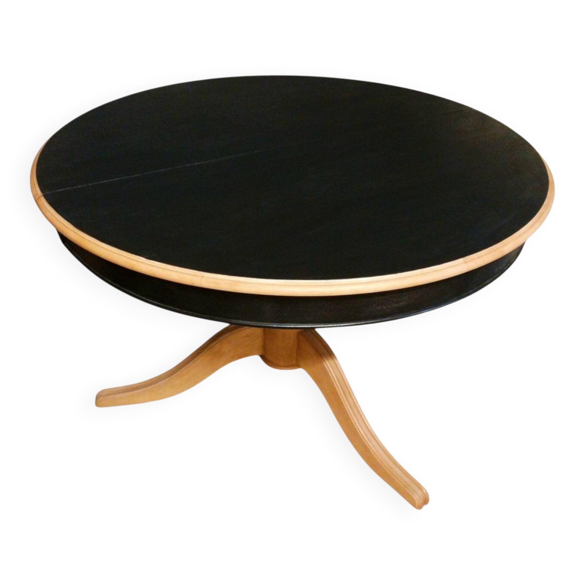 Table ronde pied central