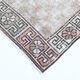 4x9 handmade distressed wool vintage rug 267x129cm