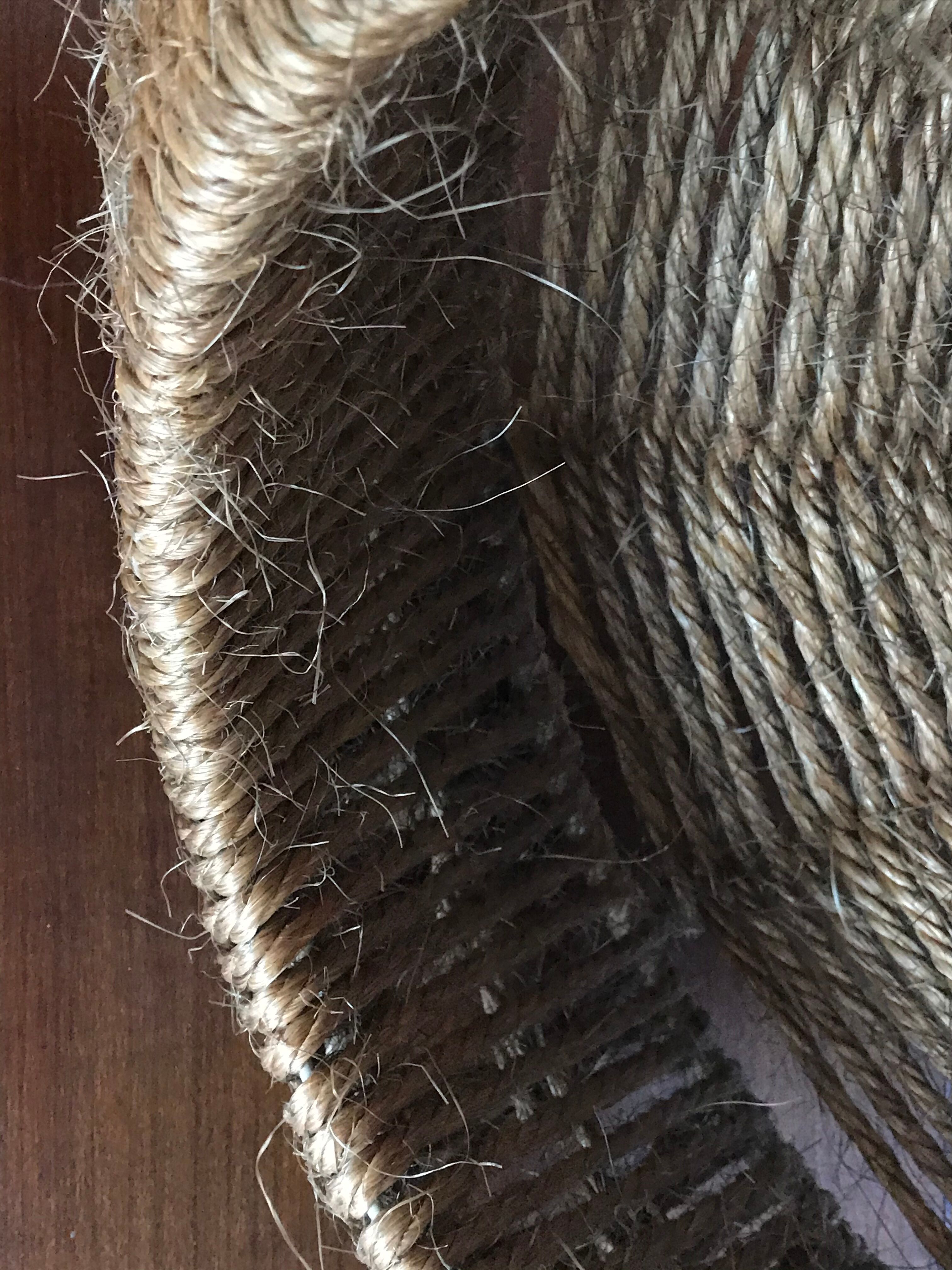 Vintage rope pendant lamp