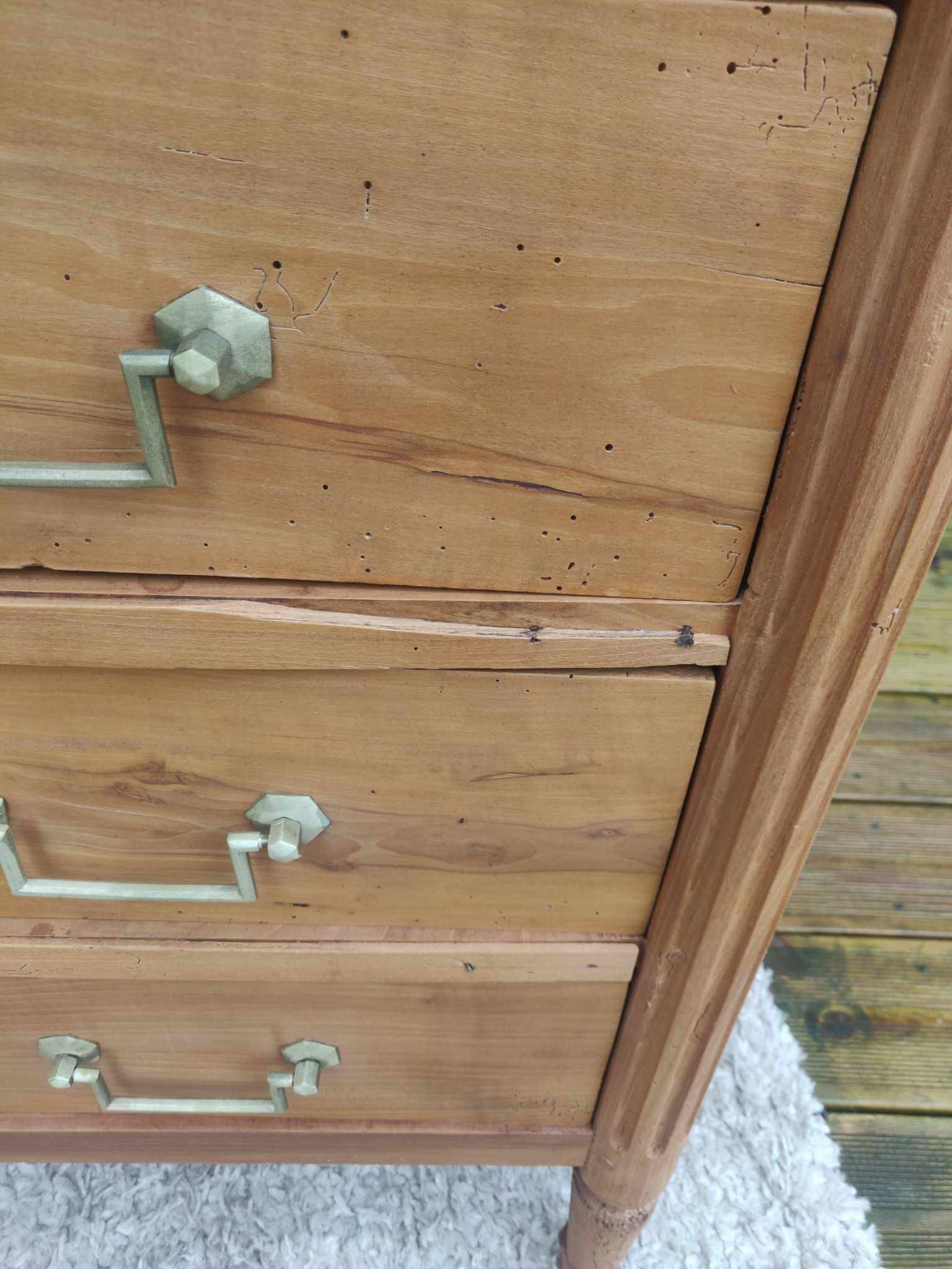 Old chest of drawers