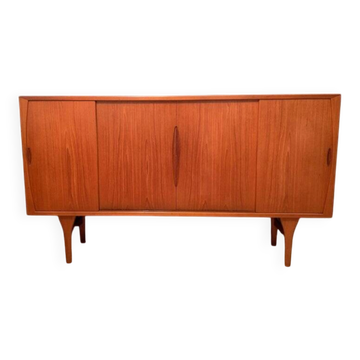 Danish highboard by Henning Kjaernulf for Bruno Hansen, 1960s