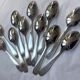 Christofle cutlery set - 11 fourchettes de table et 11 cuillères à soupe - Art déco - Métal argenté