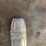 Cutlery set consisting of 49 pieces in silver metal, antique and collector's item