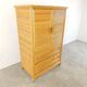 Armoire en plaquage de rotin, 1970