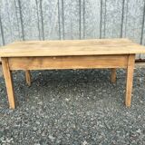 Old wooden coffee table