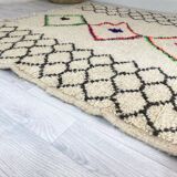 Handmade Moroccan Berber carpet 250 x 140 cm