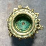 Gilt bronze chandelier/candlestick, Griffin, Mythical Animal, Bestiary, 1880